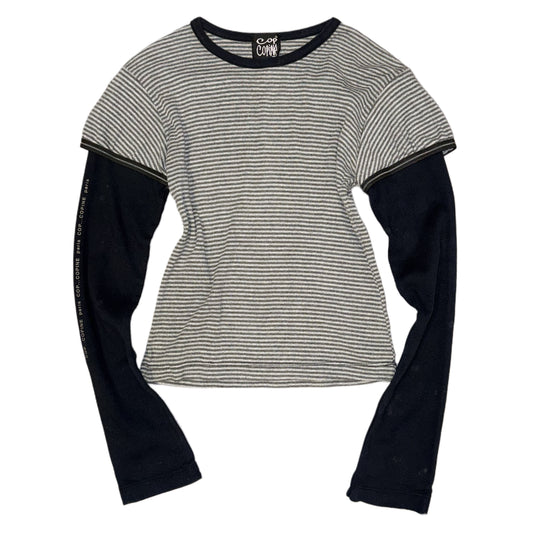 Cop Copine stripes layered long sleeve
