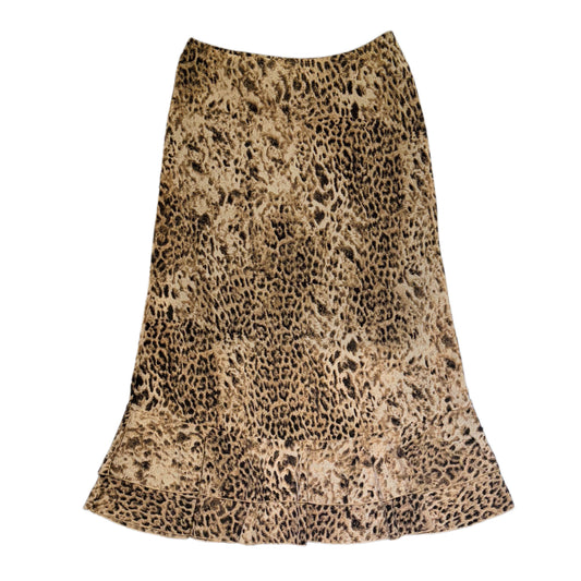 Leopard print skirt