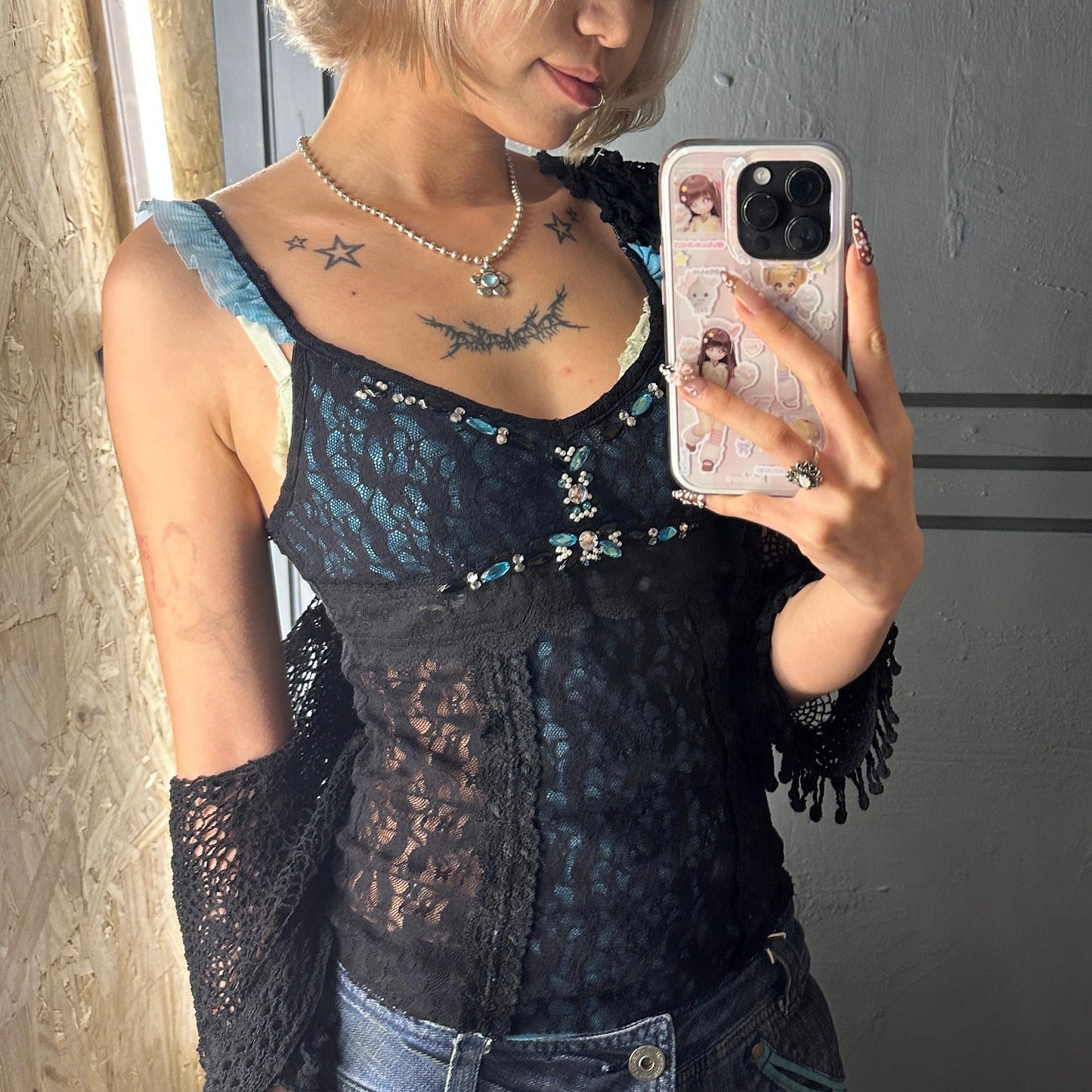 Fafa chains necklace