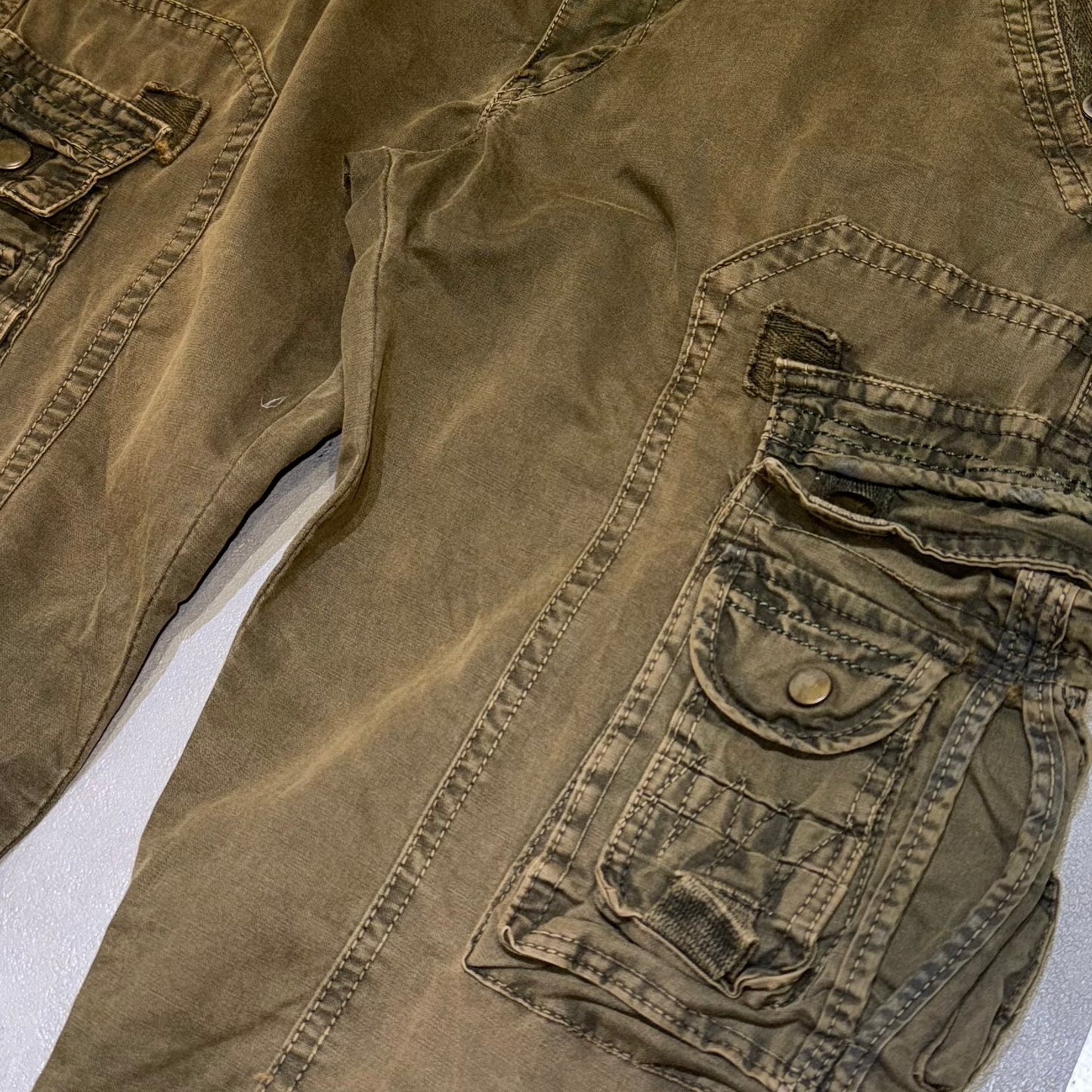 Brown cargo pants