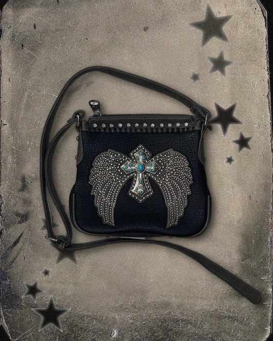 Montana West crossbody leather bag