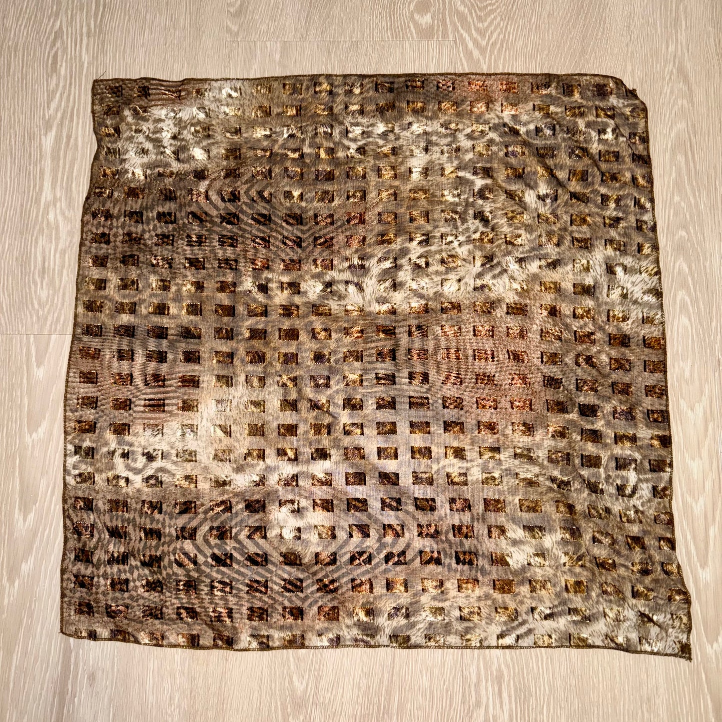 Vintage silk scarf