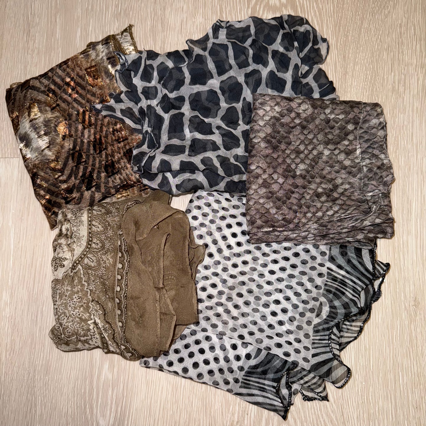 Vintage silk scarf