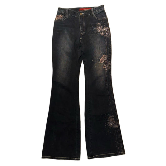 Embroidered flares