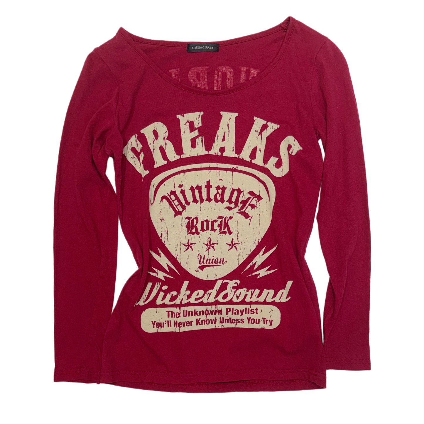 Red “Freaks” long sleeve