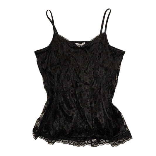 Black lace cami