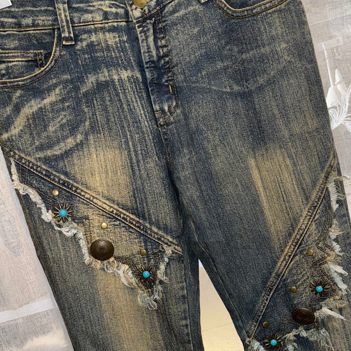 Rivets jeans