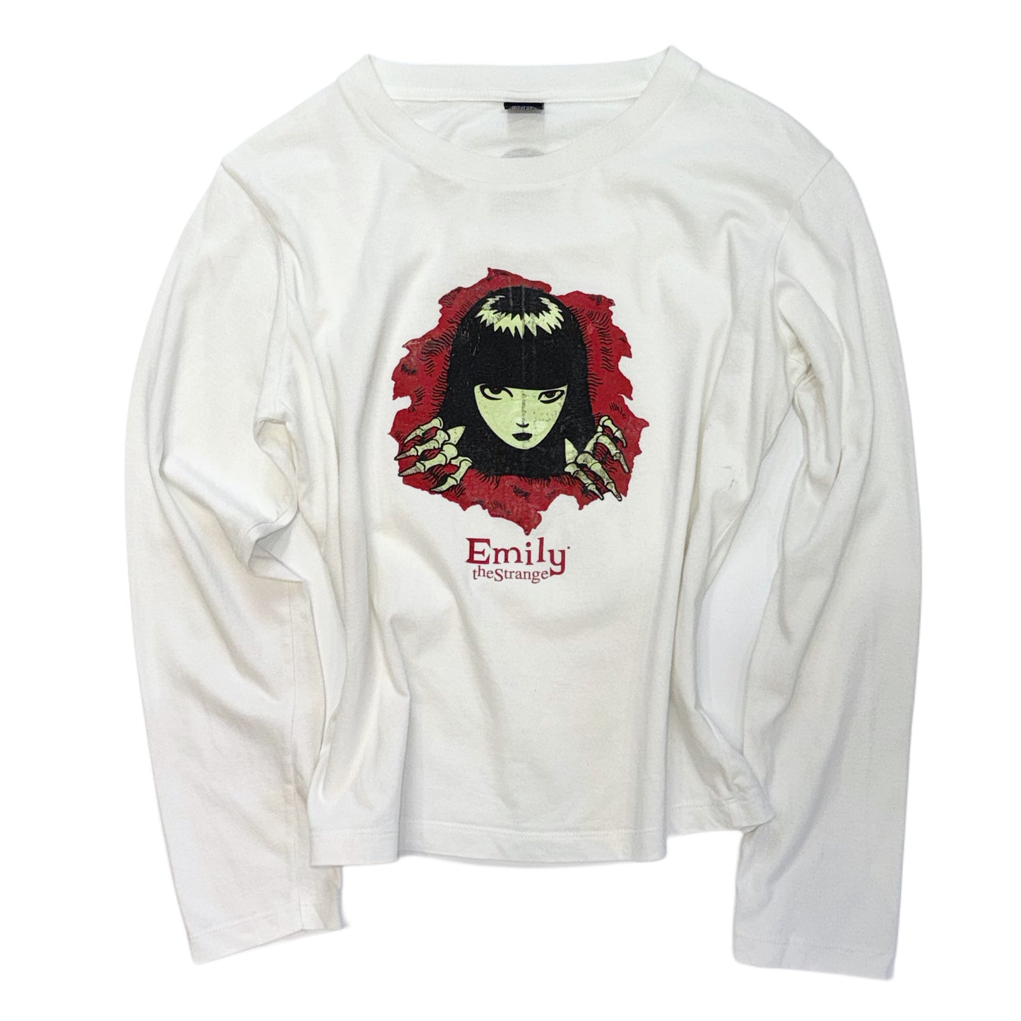 Emily the strange white long sleeve