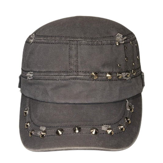 Grey rivet cap