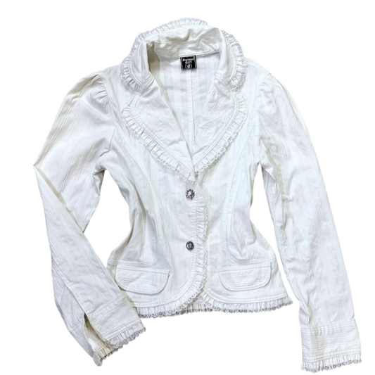 Detail girl lace outer