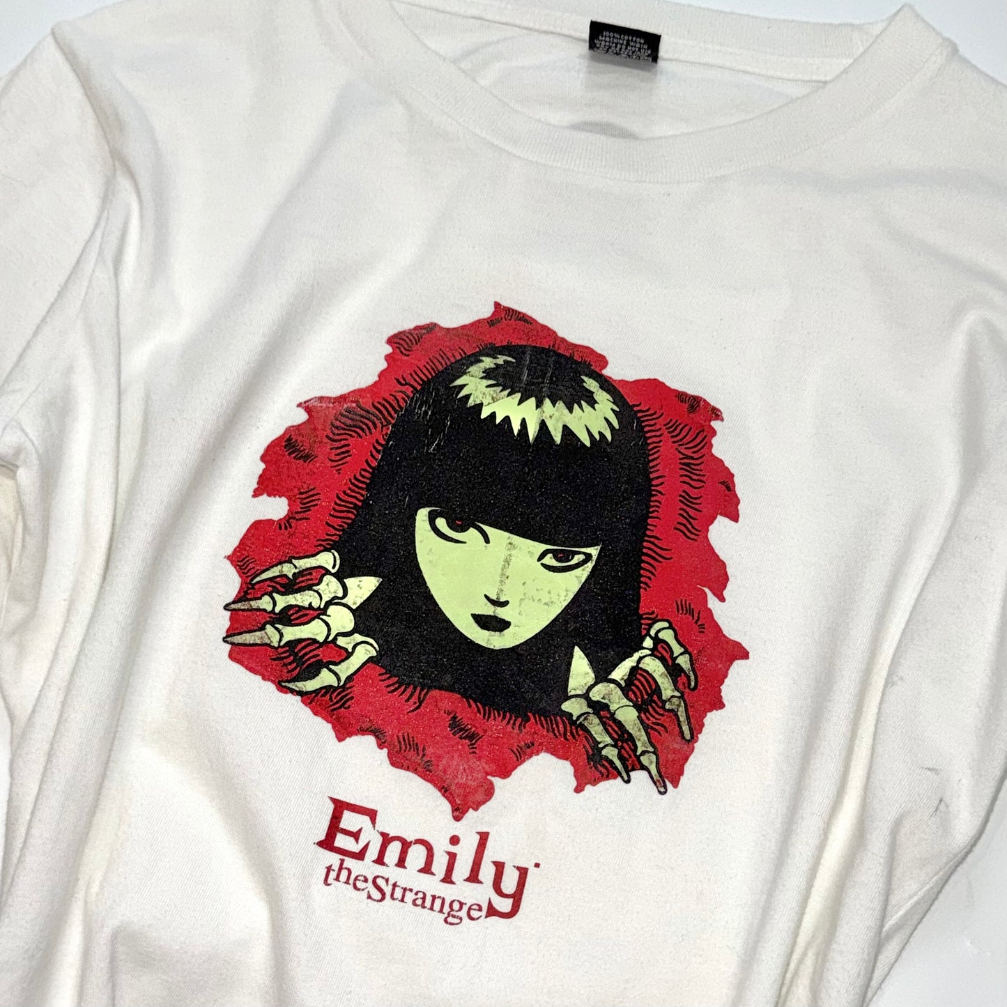 Emily the strange white long sleeve