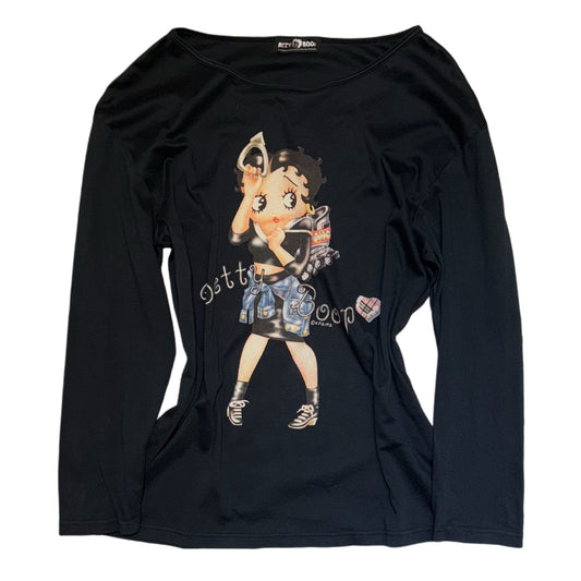 Betty Boop black long sleeve