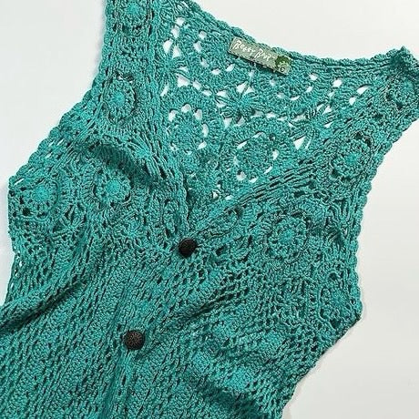 Betty Boop ocean knit vest