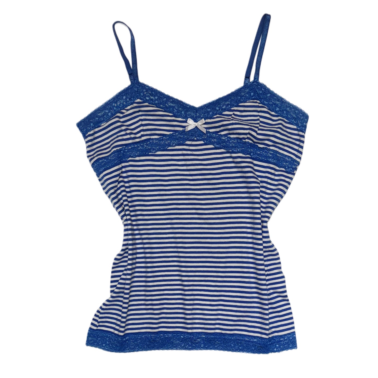 Blue stripe tank
