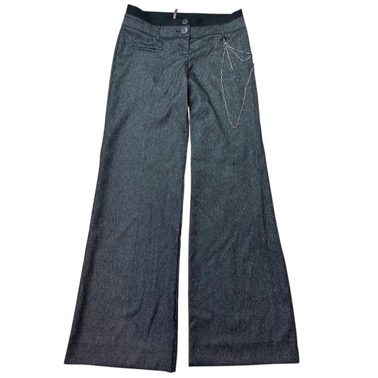 Cop Copine wide legs pants with chains