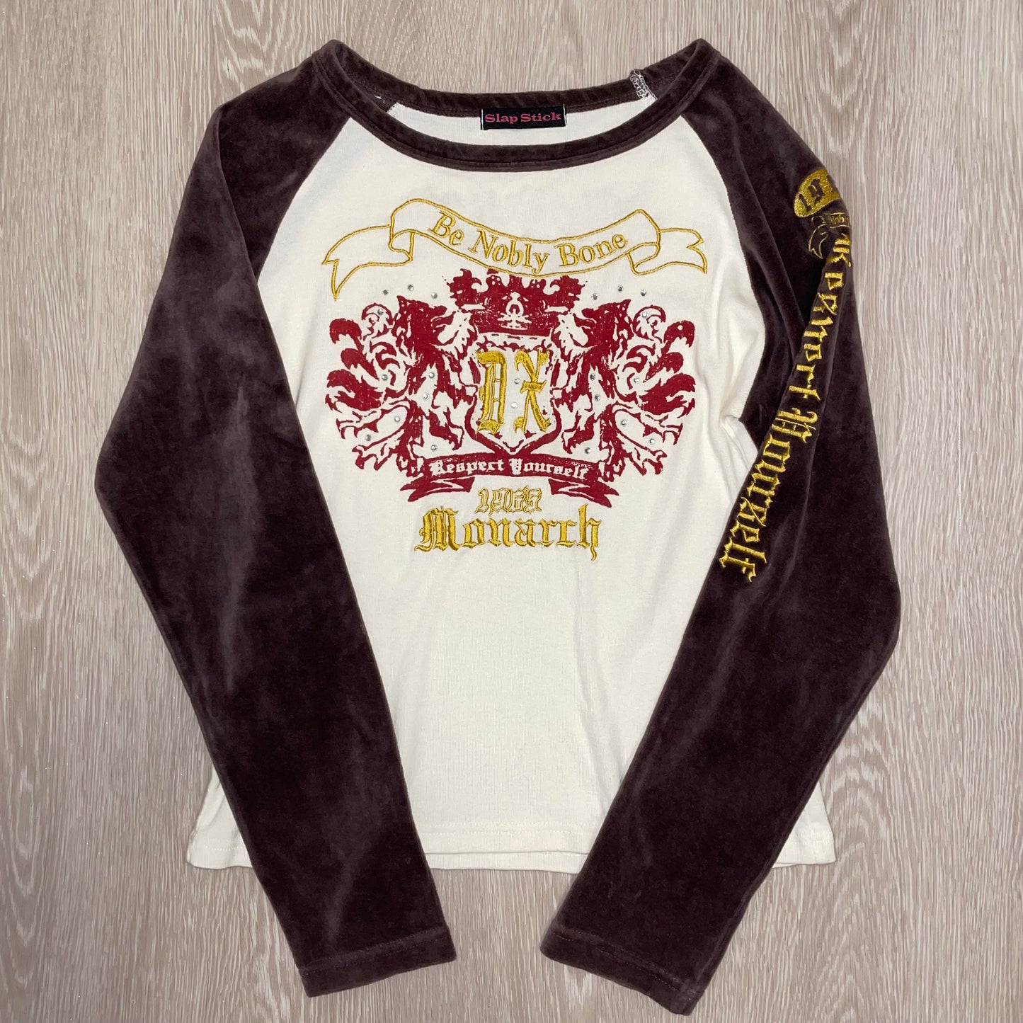 “Be noble bone”long sleeve