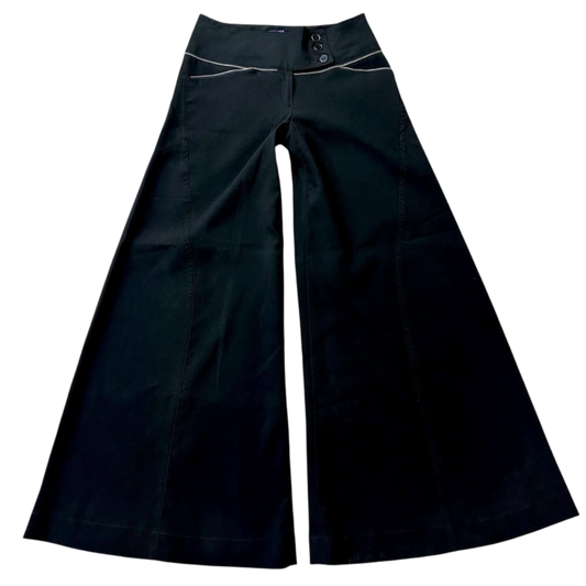 Black wide legs pants