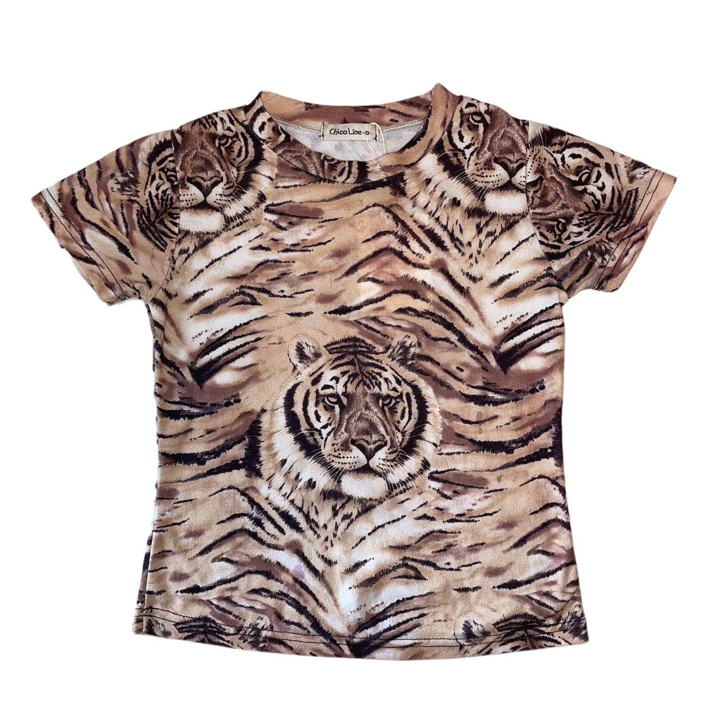 Tiger print top