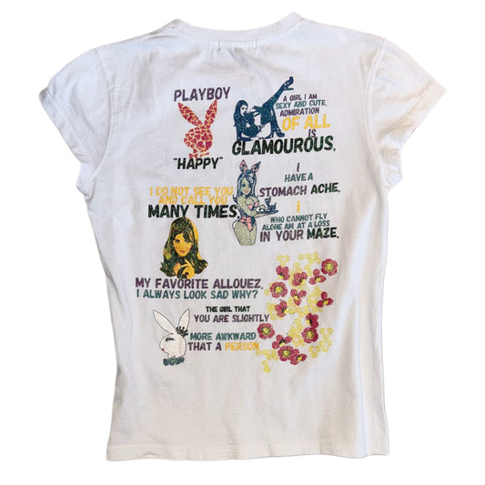 Playboy graphic top