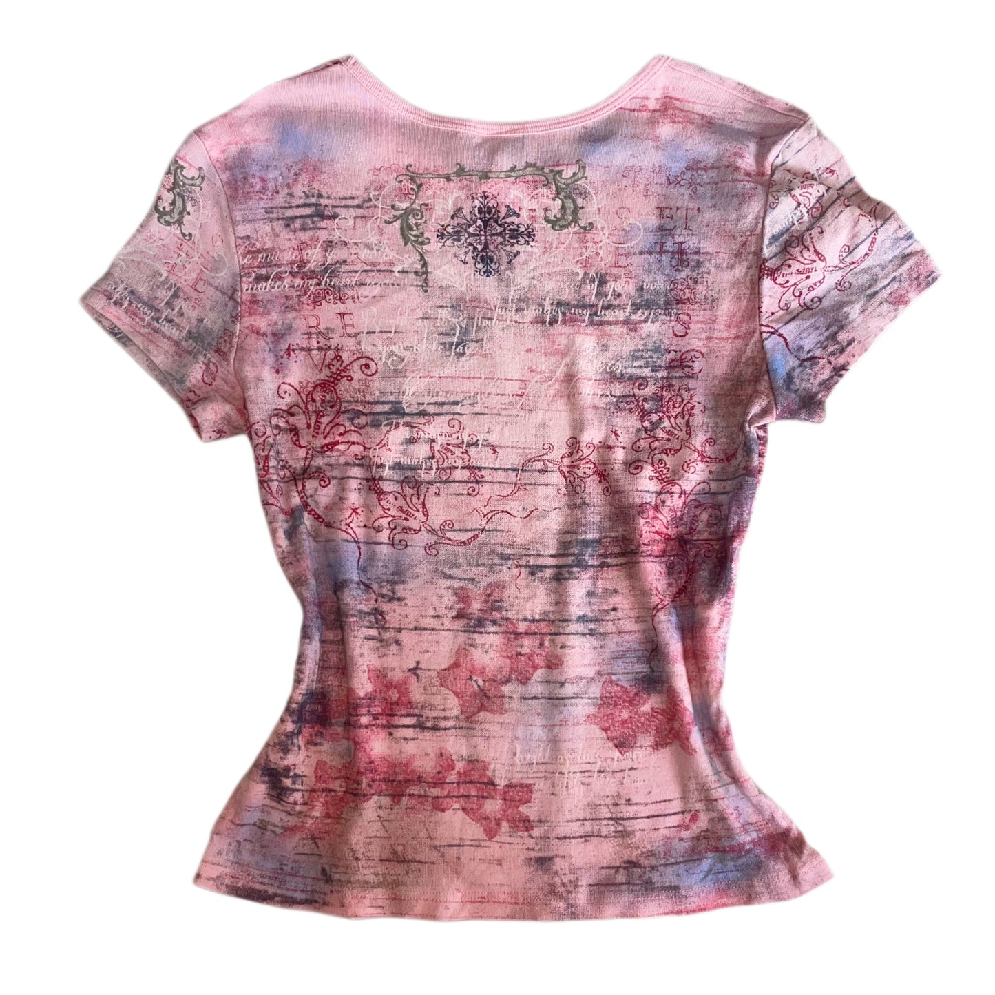 Fornia “Rose Bud” pink tee