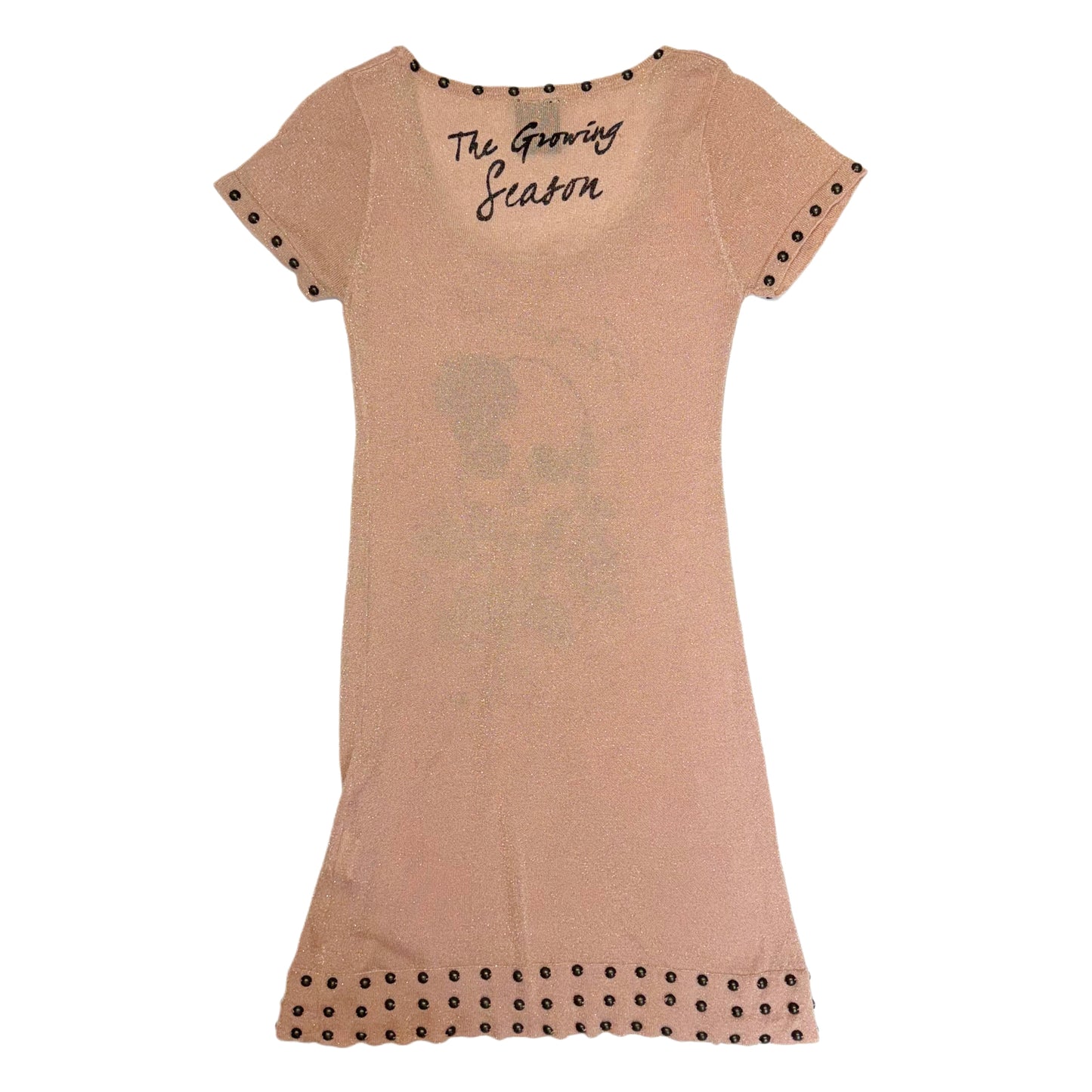 Rivets skull mini dress