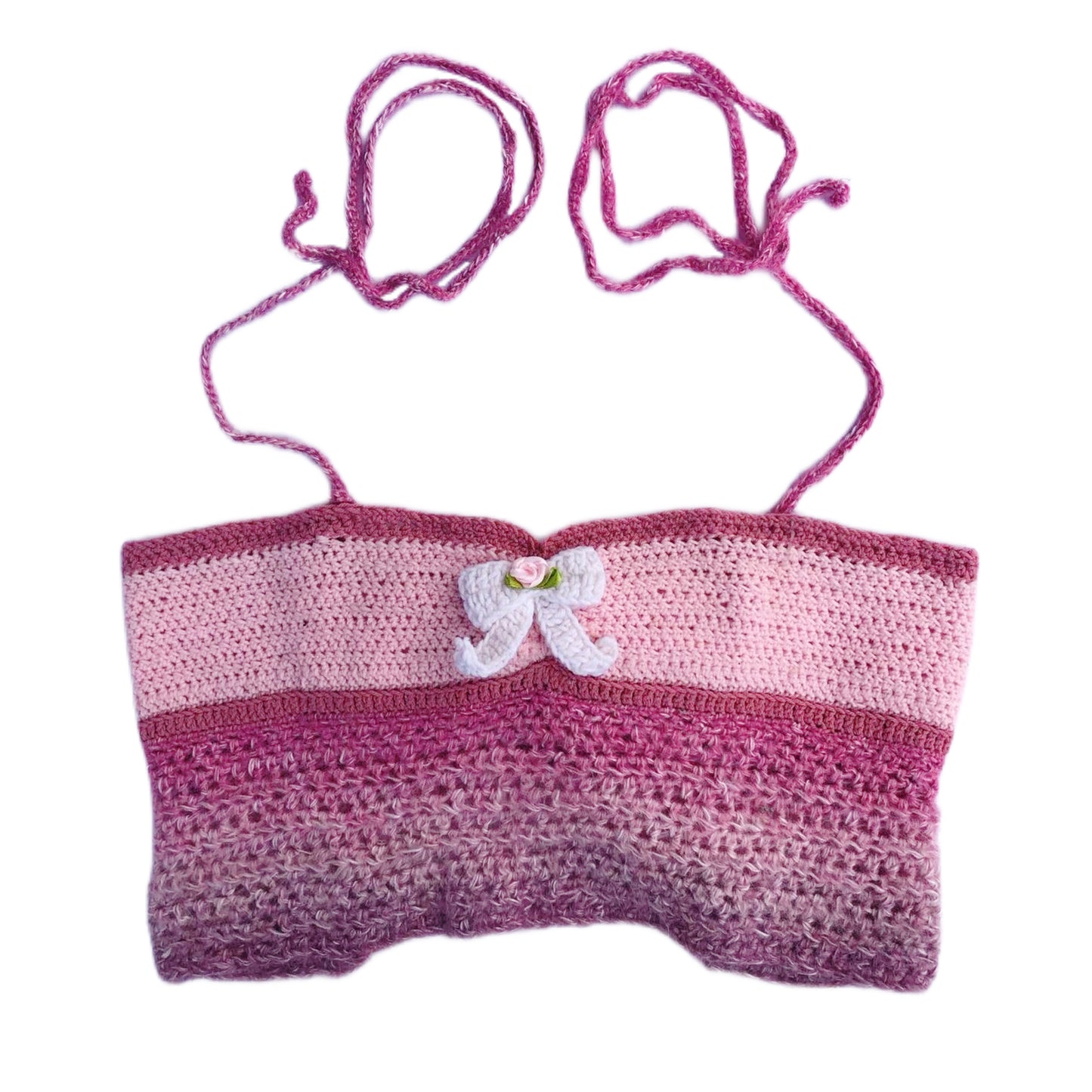 Pink knit top