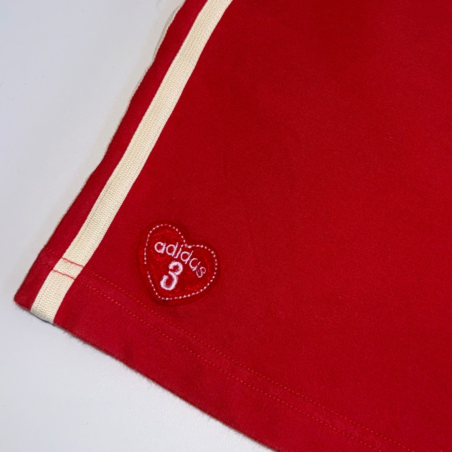 Adidas red skirt