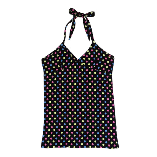 Polka dot halter top