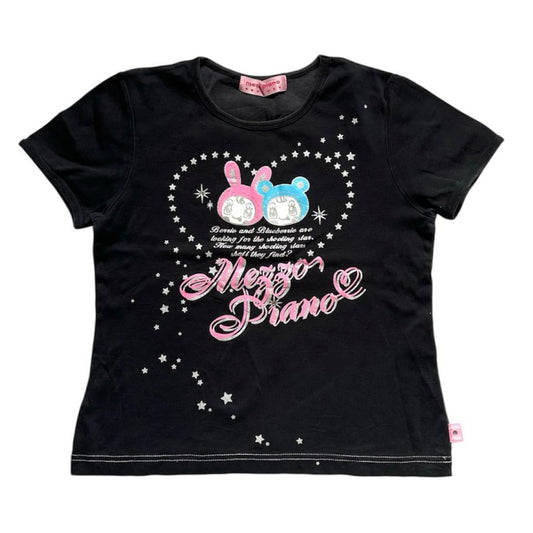 Mezzo piano graphic top