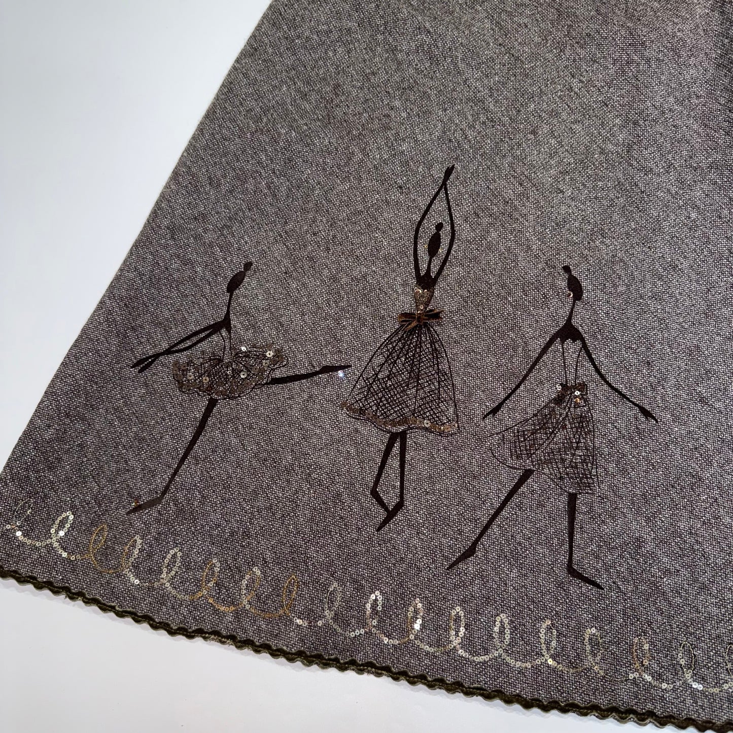 Brown Ballet skirt