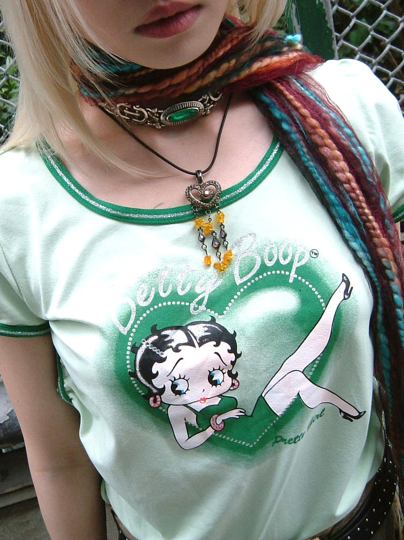 Betty Boop green top