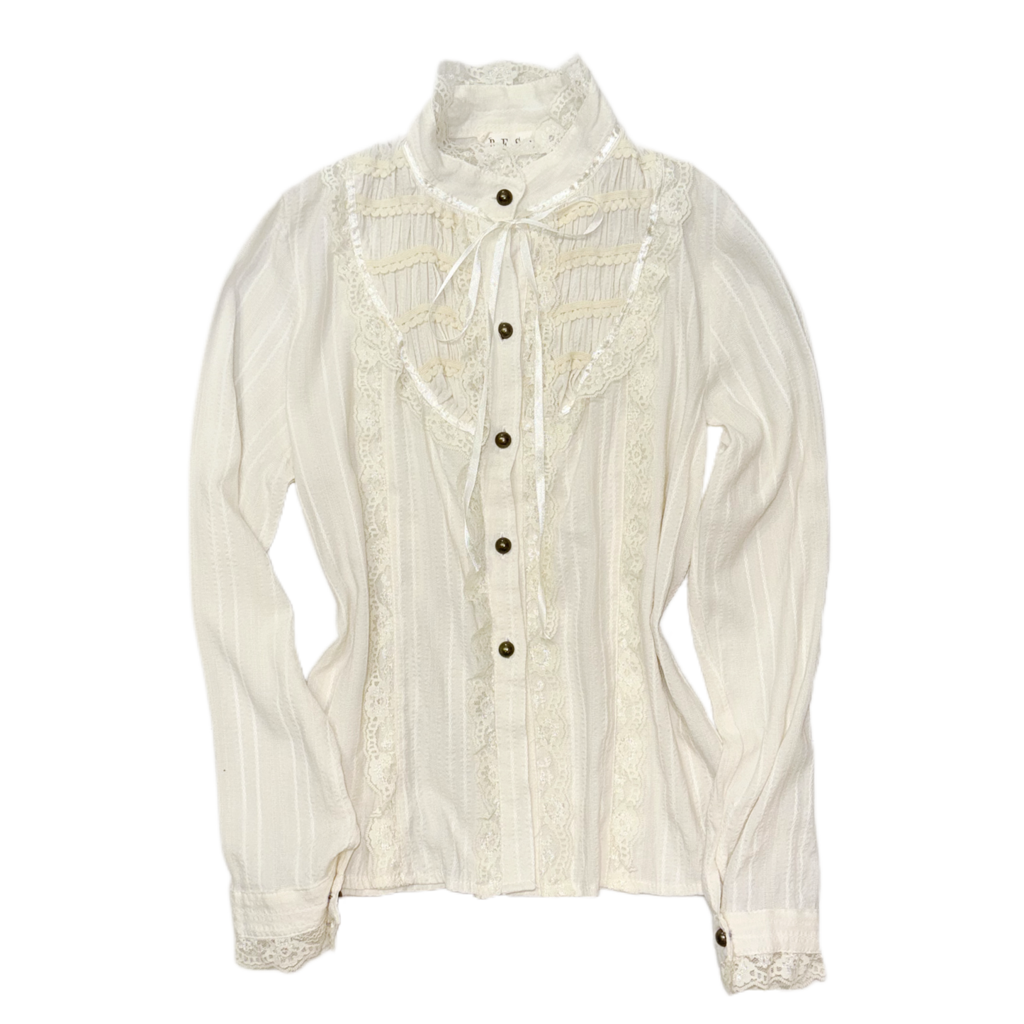 Ivory lace shirt