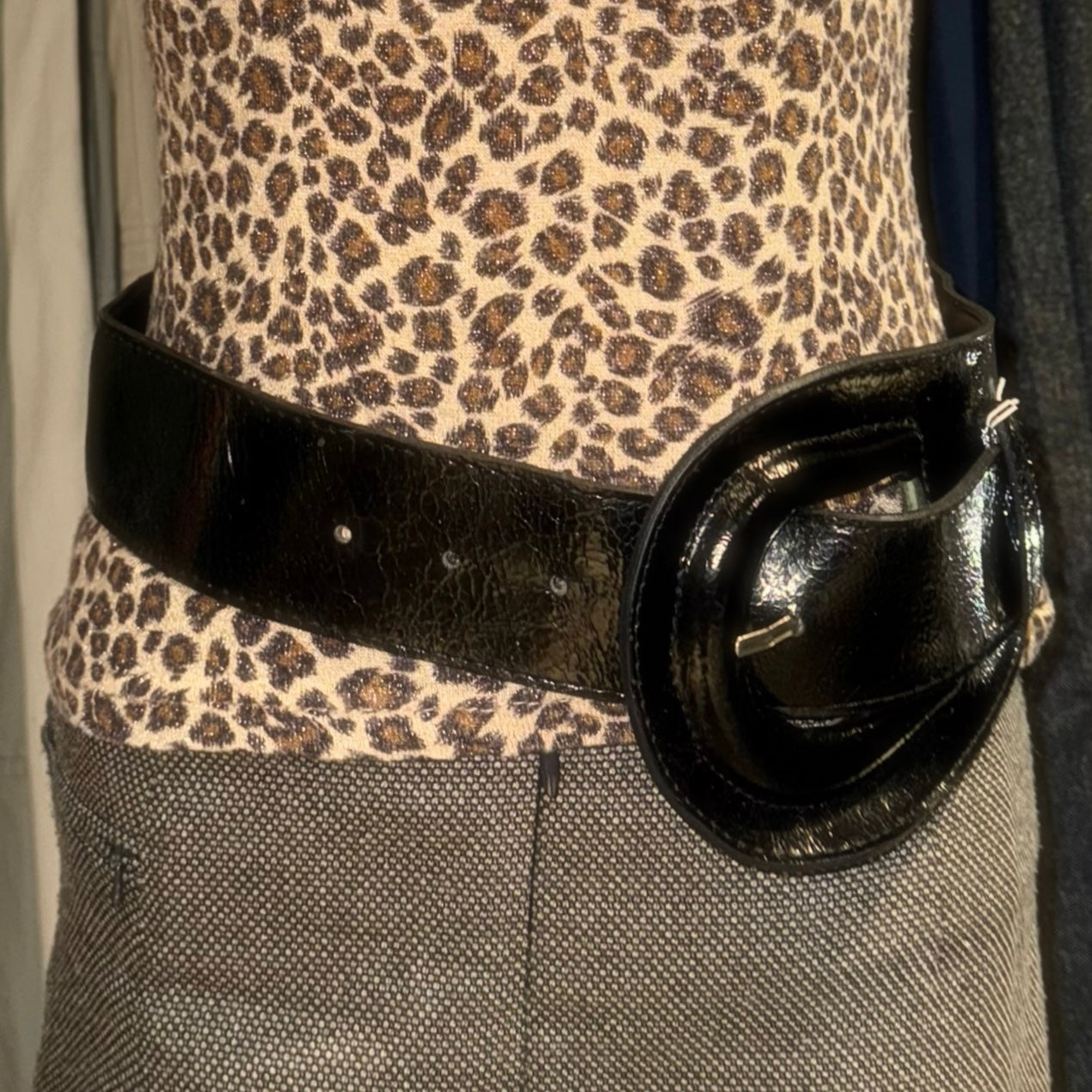Vintage chunky belt
