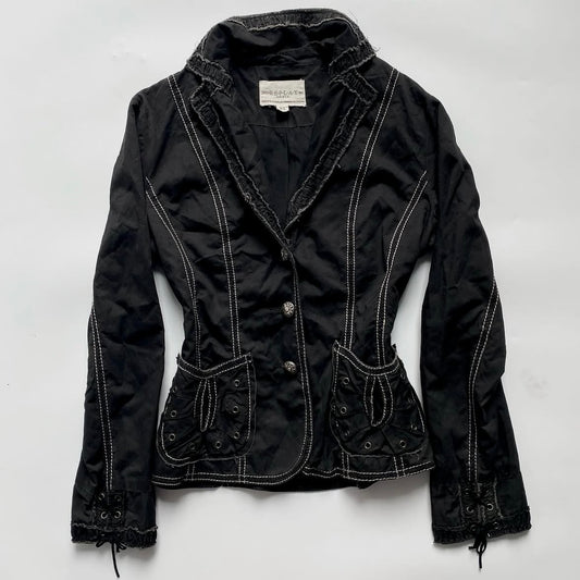 Black rivets jacket