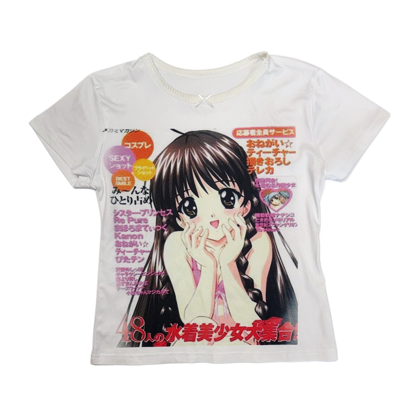 Anime graphic print top