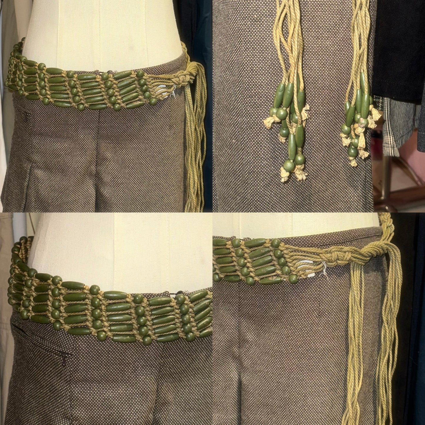 Vintage knot belt