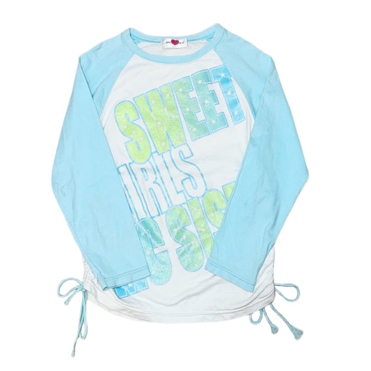 Sweet girl baby blue long sleeve