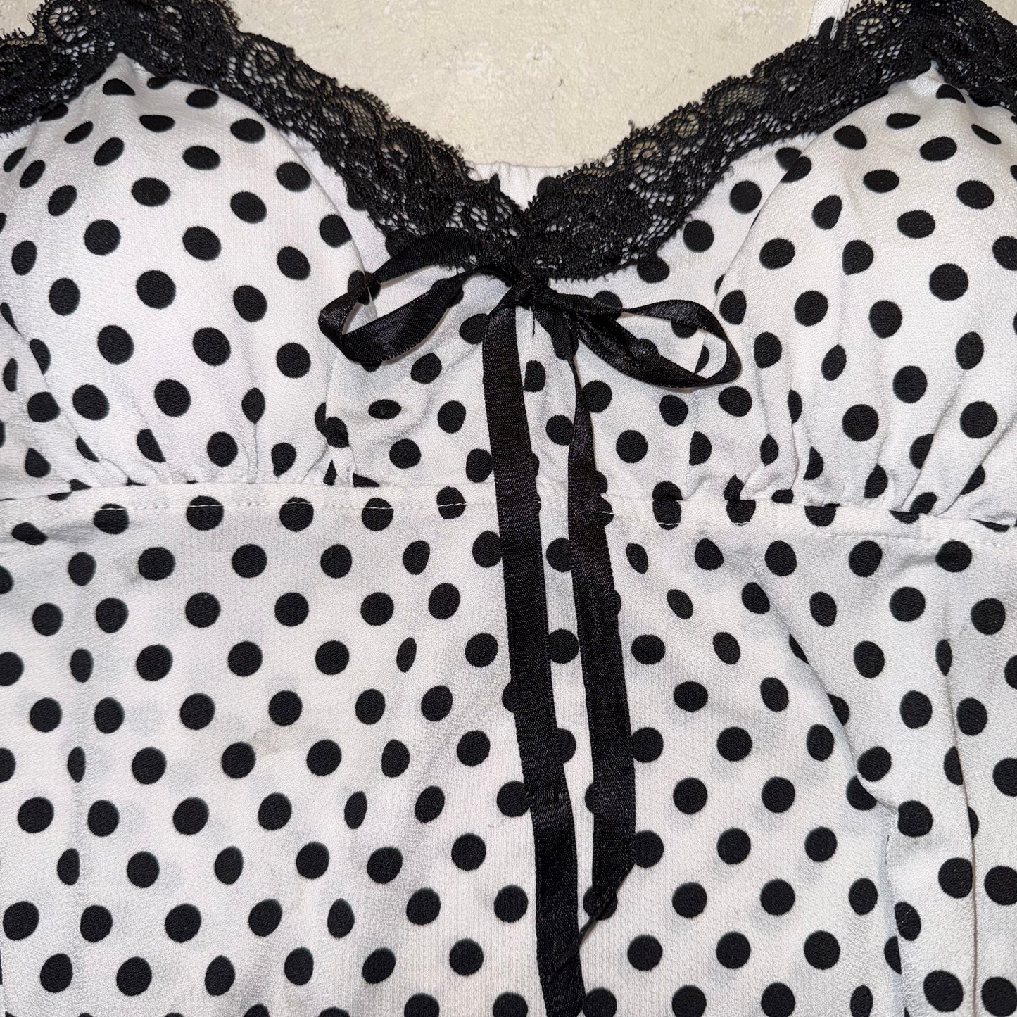Polka dot cami