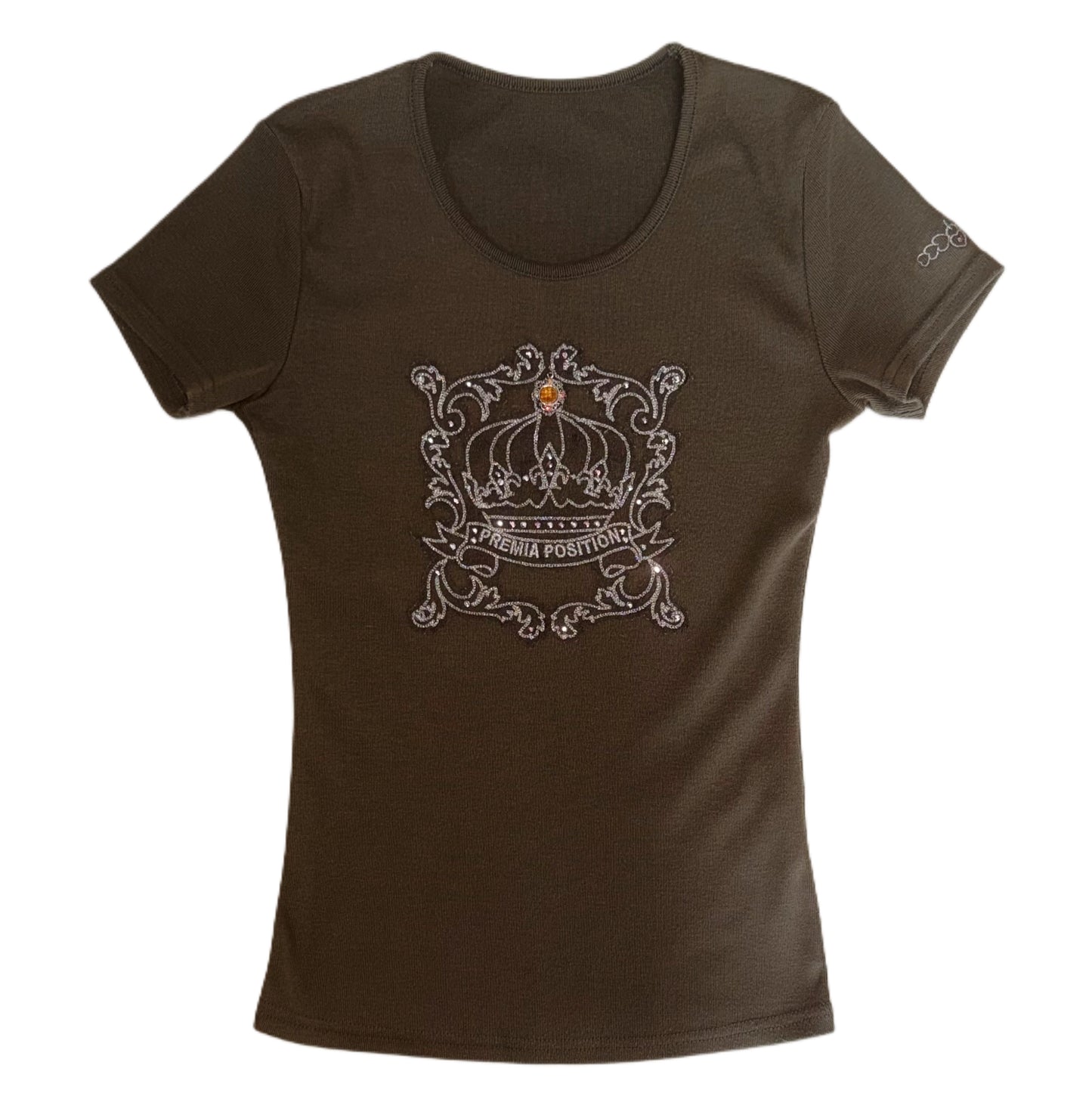 “Premia Position” embroidered top