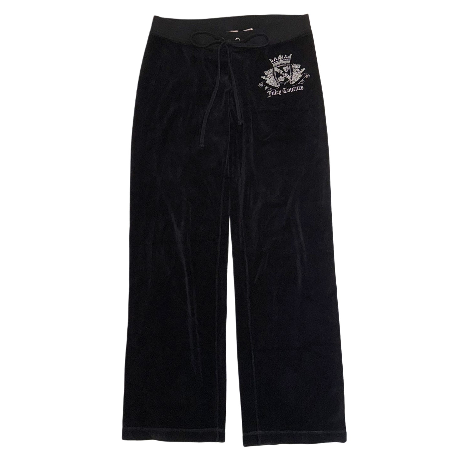 Juicy Couture black velvet pants