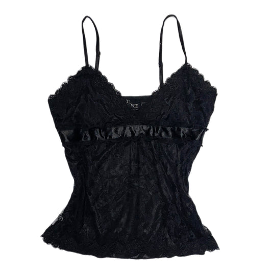 Cecil McBee Black lace cami