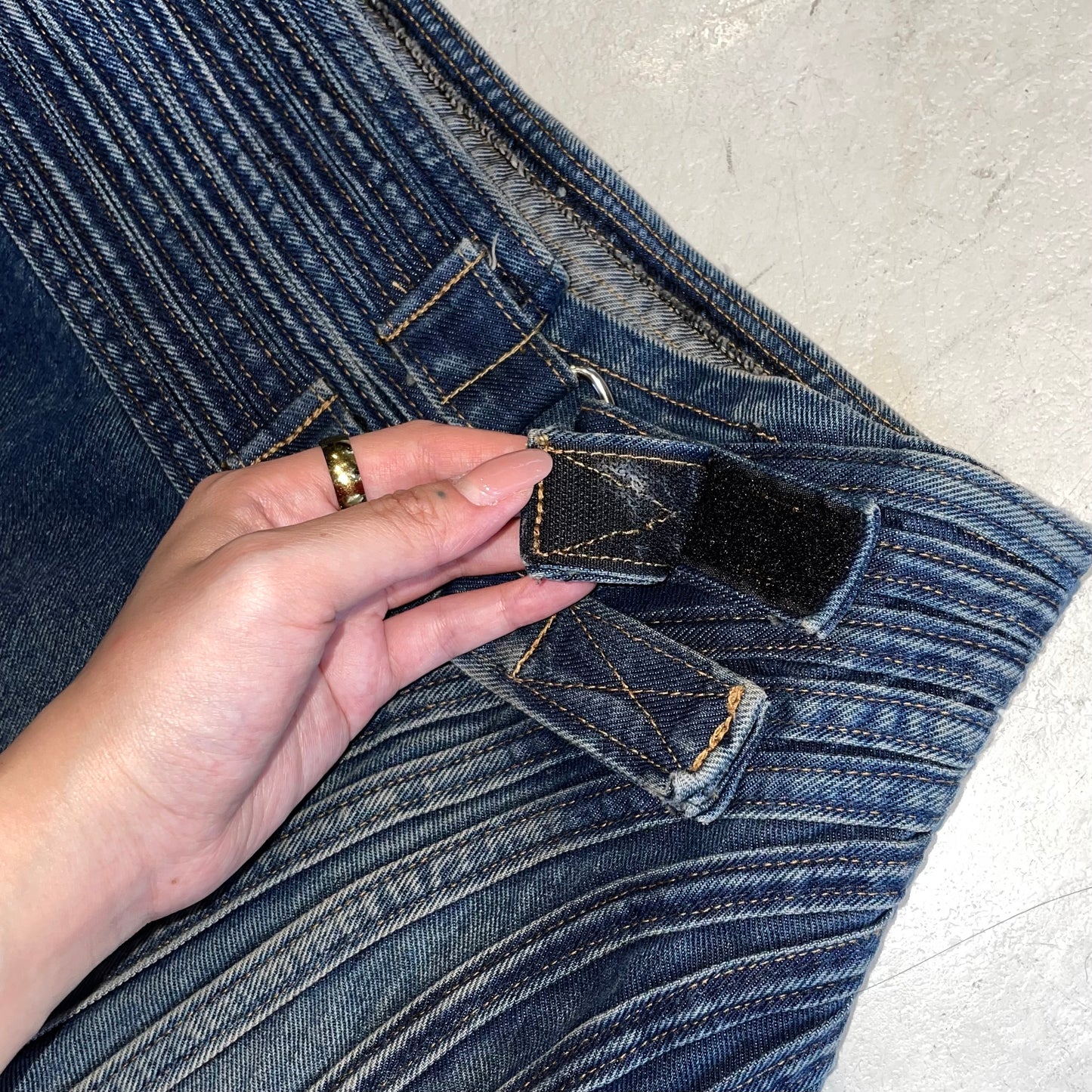 Denim skirt