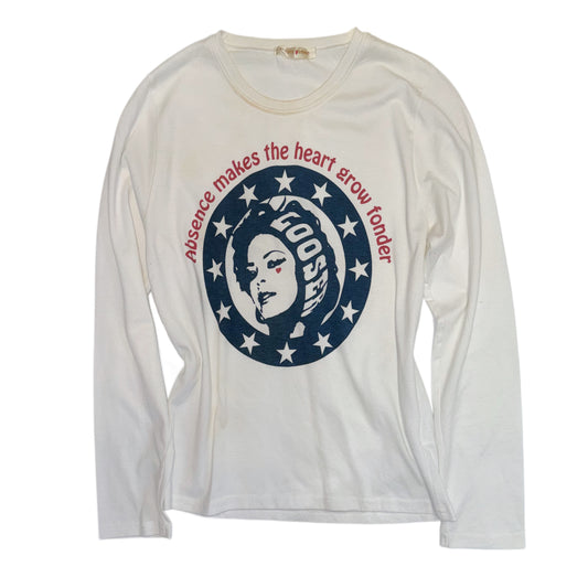 “Absence makes the heart grow fonder” long sleeve