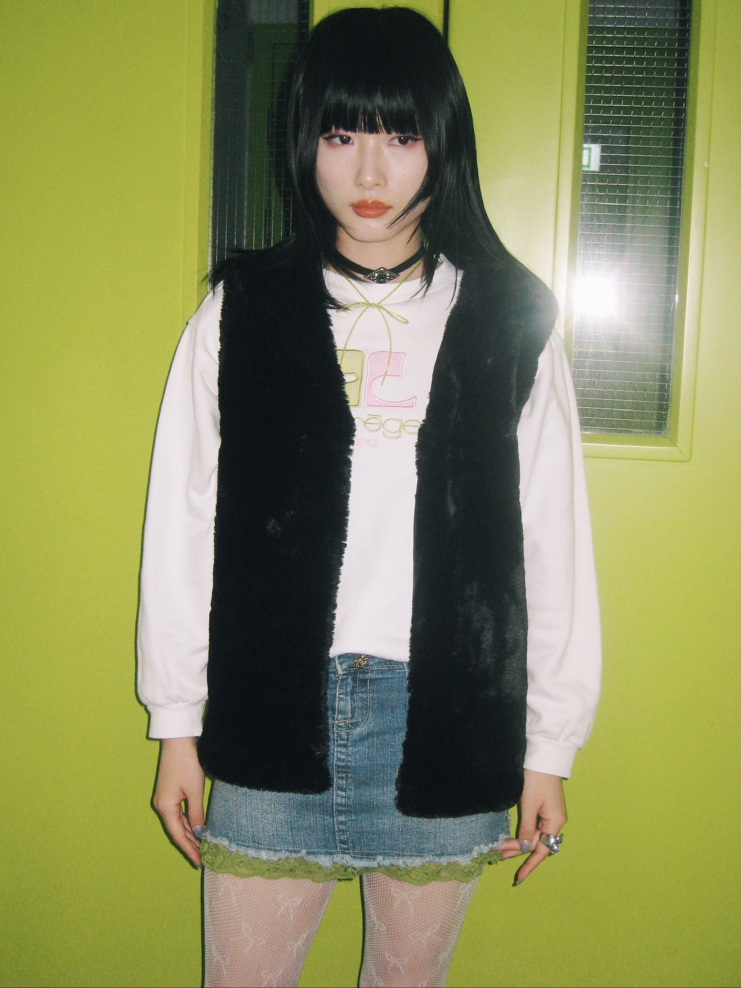 Courreges logo sweater