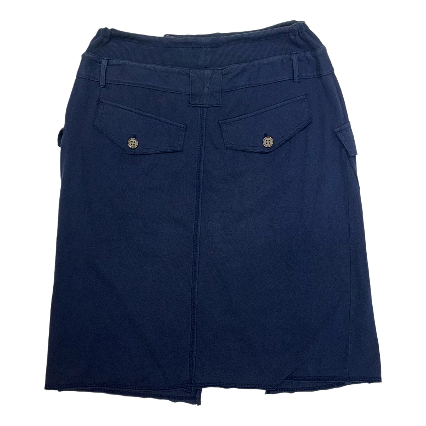 Navy layered skirt