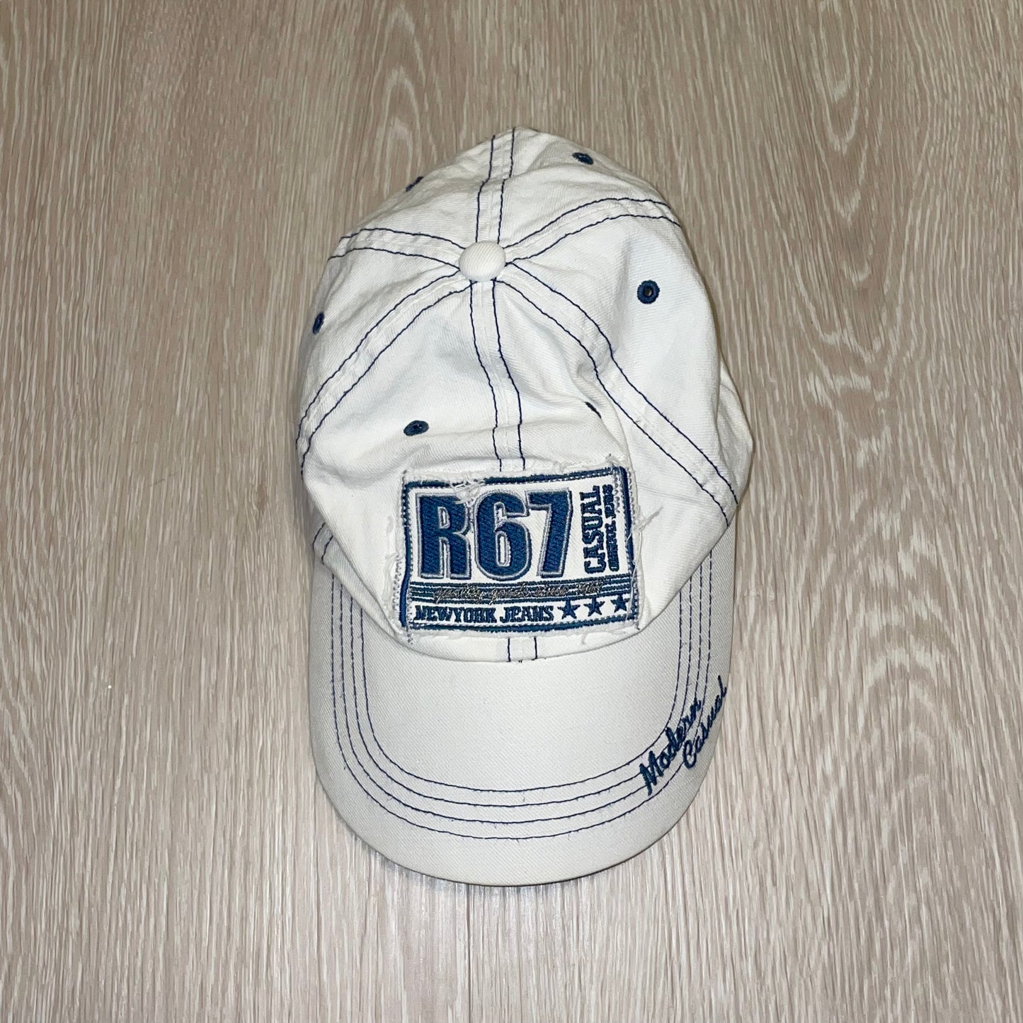 Athletic 67 white cap