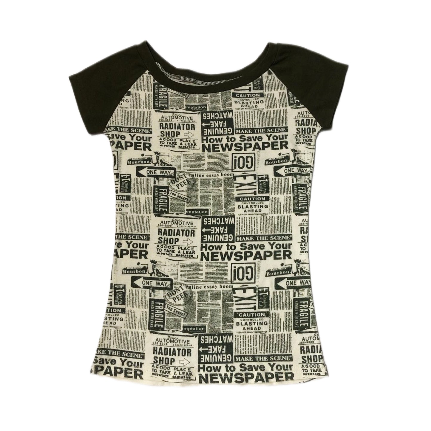 Newspaper top