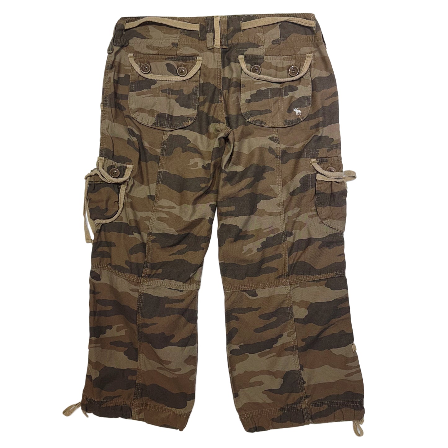 Abercrombie & Fitch camo jorts