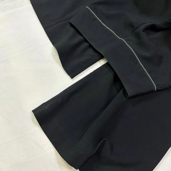 Black wide legs pants