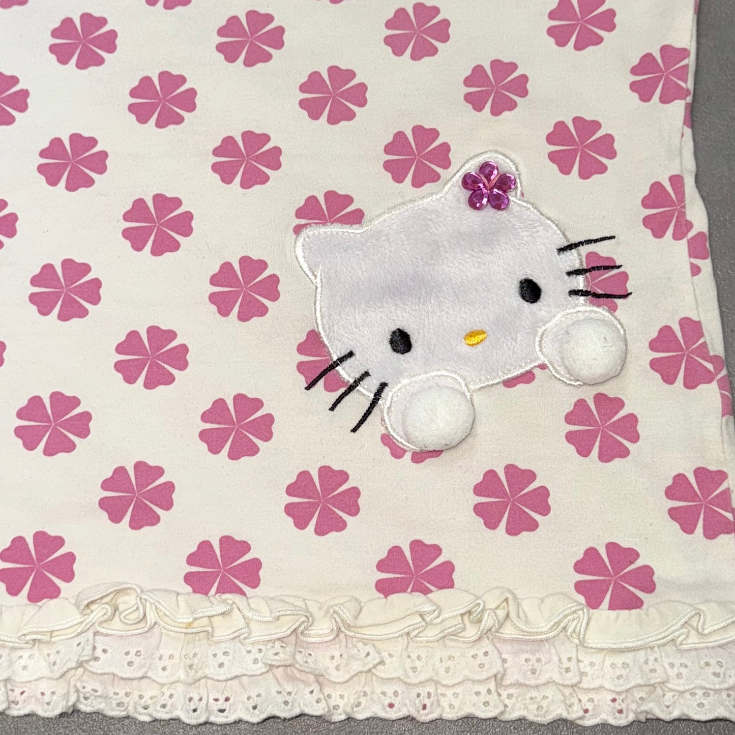 Hello Kitty lace trim tank